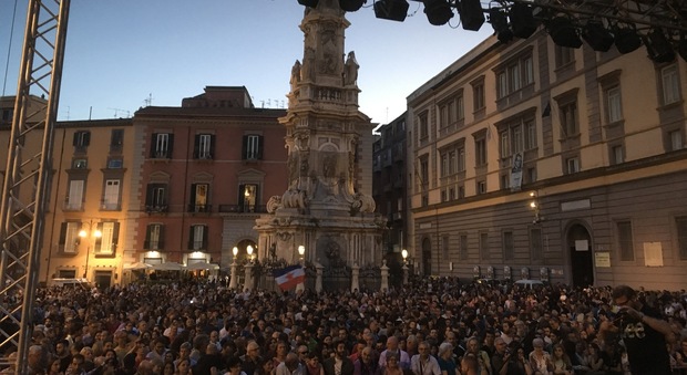Napoli. Piazza del Gesù, oltre cinquemila persone per il concerto di Bregovic
