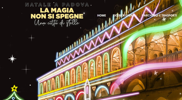 La Magia non si spegne, ecco tutti gli eventi del Natale a Padova