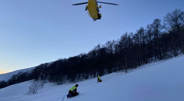 Alpinista salvato nel Cuneese, era rimasto appeso a una roccia per otto ore