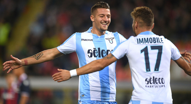 La Lazio passa anche a Bologna: 1-2 e settima vittoria di fila