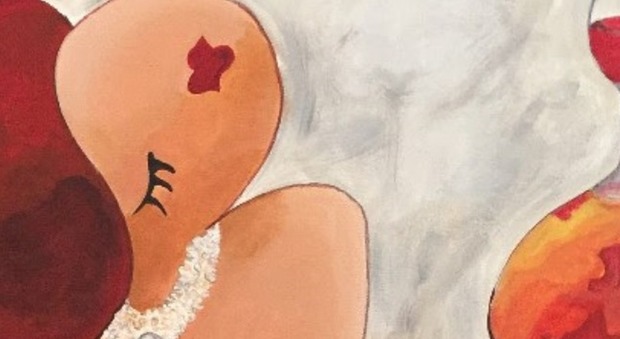 Donne curvy tra caffè, vino e dolci: a Napoli le opere di Maria Rosaria Petirro