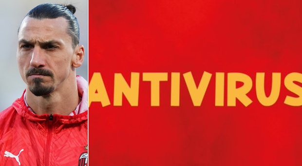 Zlatan Ibrahimovic e il tweet con la scritta Antivirus: ecco cosa sta succedendo