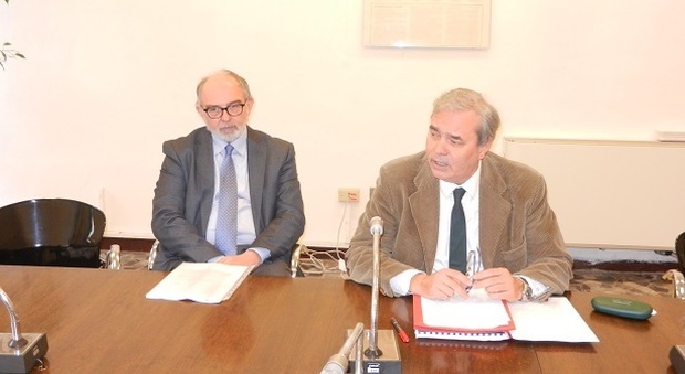 Da sinistra il presidente dell'Ipab Lucio Turra e il sindaco Achille Variati