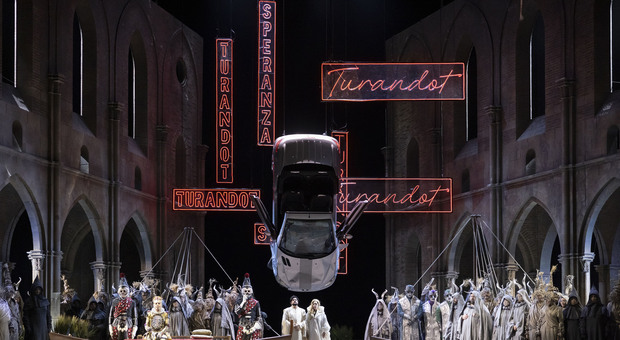 La scenografia della Turandot
