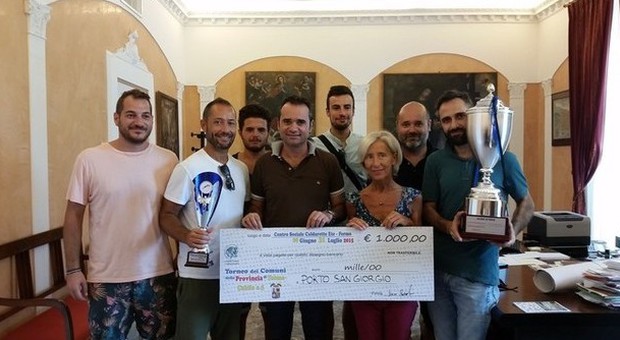 I vincitori ricevuti ieri in Comune orgogliosi del premio donato
