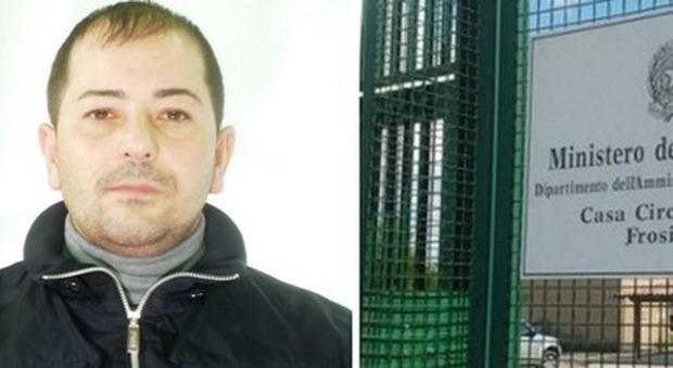 Fuga da film dal carcere di Frosinone, detenuto evaso all'alba: ha fatto un buco nella cella