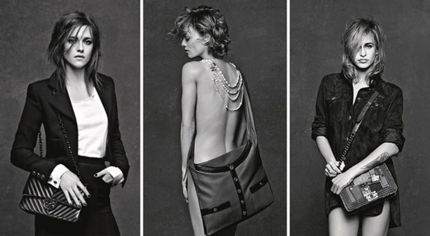 Vanessa Paradis, Kristen Stewart e Alice Dellal per Chanel