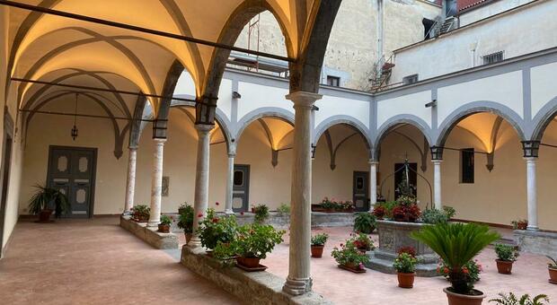 Fai, completato il restauro del chiostro del convento di San Vito a Marigliano