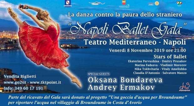 Napoli Ballet Gala, al Teatro Mediterraneo in scena la danza contro la paura dello straniero
