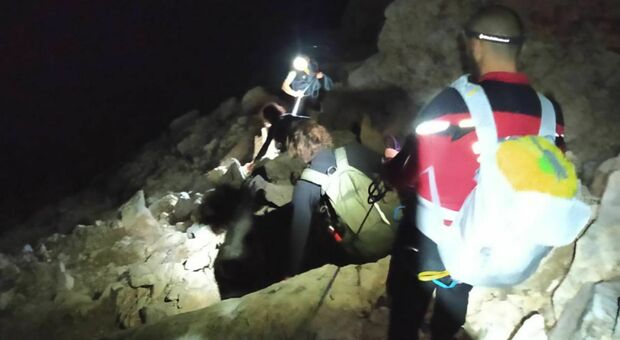 Corno Grande, due escursionisti bloccati a 2.800 metri: rintracciati nella notte