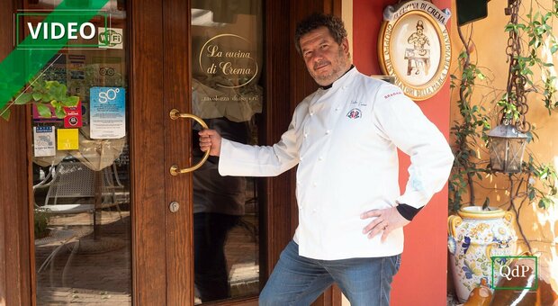 Lo chef Valter Crema, presidente dell'Unione Cuochi del Veneto, in polemica con la Coldiretti