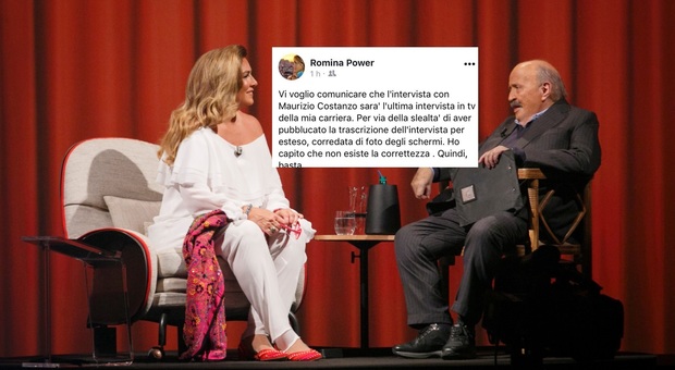 Romina Power furiosa: «Sleali e scorretti, da Costanzo l’ultima intervista in tv della mia carriera».