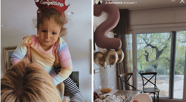 Ilary Blasi festeggia la nipotina Jolie: «Tanti auguri amore di zia». La figlia di Melory compie due anni