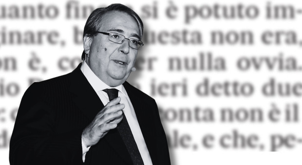 immagine L'editoriale del direttore Roberto Napoletano: l'ottimismo italiano e la partita europea da giocare al meglio