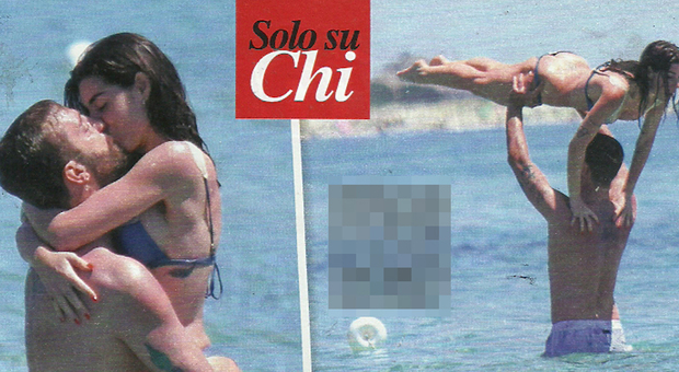 Bianca Atzei e Stefano Corti innamorati, scoppia la passione al mare in Sardegna