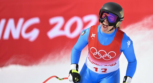 Sofia Goggia super alle Olimpiadi di Pechino, argento nella libera: bronzo per Nadia Delago