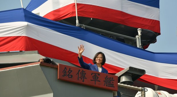 La presidente di Taiwan Tsai Ing-Wen
