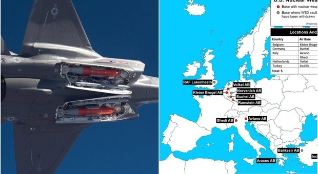 F35 della Nato sorvolano l’Olanda con bombe nucleari, cosa sta succedendo