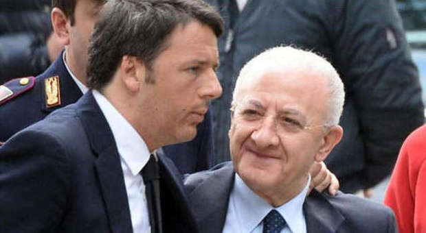 De Luca vede Renzi: impegno per bonifiche e rifiuti, ecoballe via entro l'anno