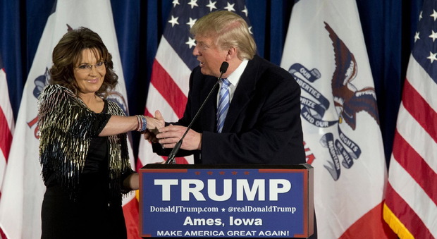 Usa, Sarah Palin: sto con Trump. Ma l'arresto del figlio imbarazza l'ex governatore