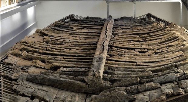 Il relitto della nave romana trovato nel 1972 nell’area Lisert Monfalcone