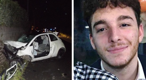 Roma, auto contro un muro: muore 19enne. Gravissima la fidanzatina di 16 anni