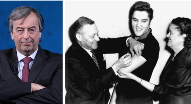 Covid, Burioni: «Criticate Conte per Fedez? Nel 1956 l'America si salvò con il vaccino di Elvis in diretta tv»
