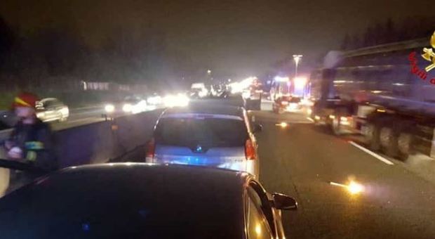 Maxi incidente sull'autostrada A1: chiuso tratto da Roma verso Napoli