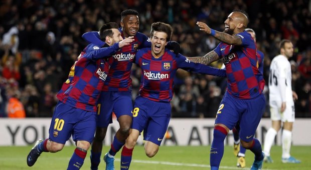 Barcellona, parte bene Setién: un gol di Messi stende il Granada