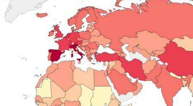 Zone rosso scuro Bolzano e Friuli Venezia Giulia (uniche aree italiane): le nuove mappe Ue