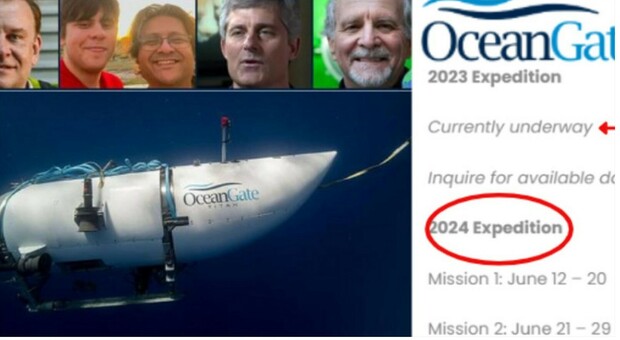 Sottomarino Titan, la fine (ufficiale) di OceanGate: annullate le due missioni del 2024 e addio alle attività