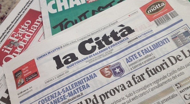 «La Città», sciolta la società editoriale: stop a tutti i rapporti di lavoro