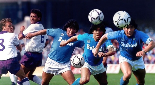 Napoli, il messaggio di Maradona: «Forza azzurri, giocate con l'anima»