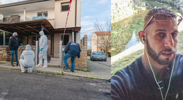 Il luogo della sparatoria e Branko Durdevic, 36 anni catturato nella notte