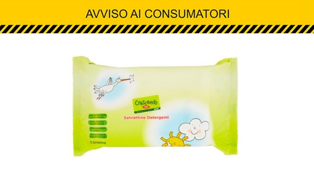Salviette detergenti per i bimbi difettose: l'avviso della Coop