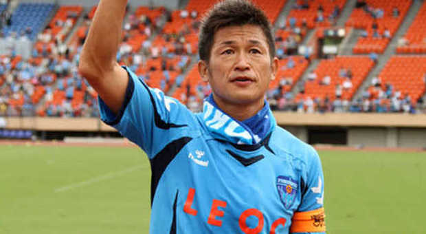 L'highlander del pallone, Kazu Miura a 47 anni è il calciatore più vecchio del mondo
