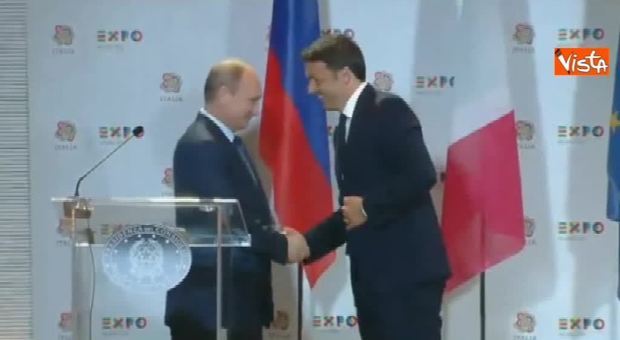 Quando Renzi disse a Putin: «L'Italia vincerà i Mondiali in Russia»