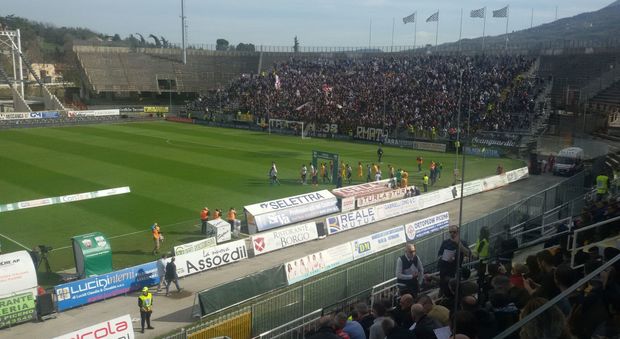 Ascoli Picchio-Cittadella 2-1 Orsolini entra in campo e segna