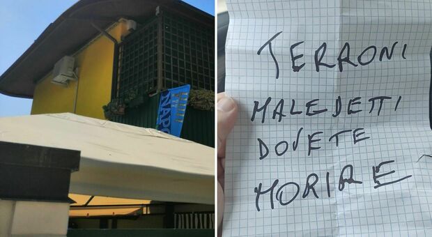 «Terroni maledetti dovete morire», famiglia minacciata per bandiera del Napoli scudettato sul balcone di casa