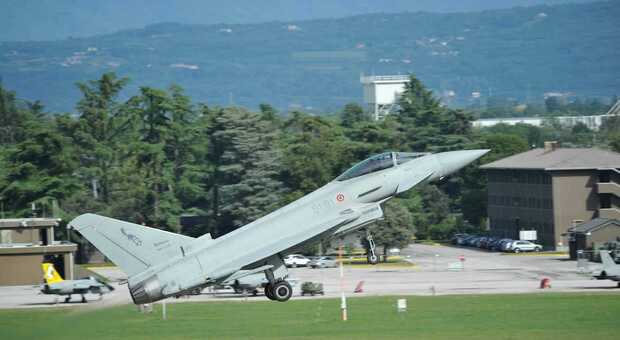 Eurofighter della base di istrana