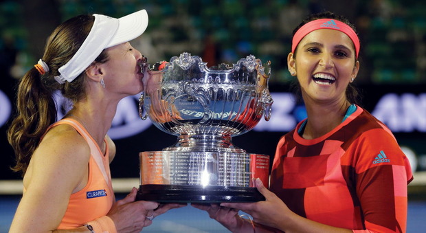 Australian Open, la coppia Hingis-Mirza trionfa nel torneo di doppio