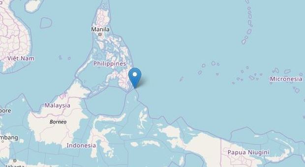 Terremoto nelle Filippine di magnitudo 6.4: scosse avvertite anche in Indonesia