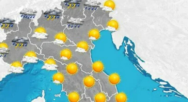 Meteo, nel weekend torna il maltempo a Nordest: pioggia e grandine, stop momentaneo al caldo con l'indebolimento dell'anticiclone africano