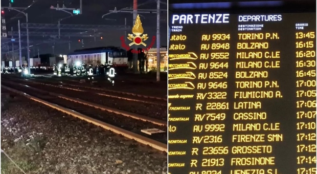 Firenze, deraglia treno merci: circolazione interrotta sulla linea per Bologna. Ritardi sulla dorsale nord-sud
