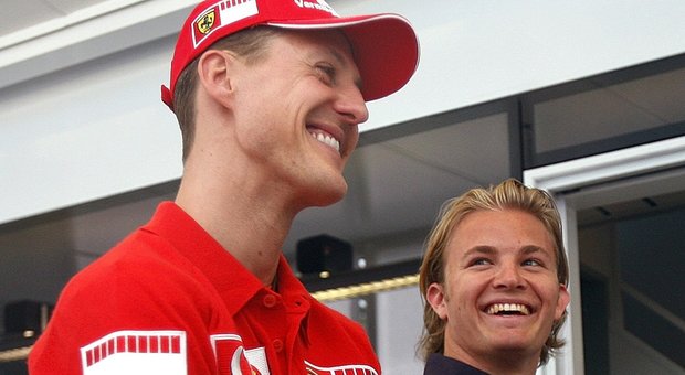 Schumacher con un giovanissimo Rosberg: era il 2006