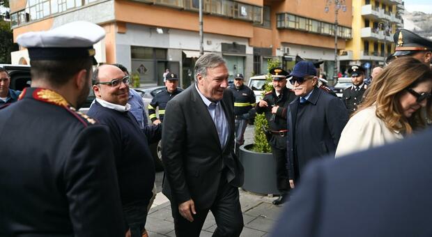 Mike Pompeo a Solofra