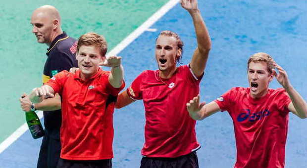 Coppa Davis, Il Belgio compie l'impresa: è in finale con la Gran Bretagna