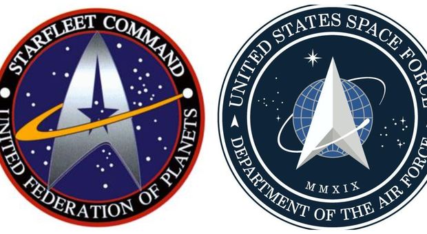 Usa, il logo delle Us Space Force scatena l’ilarità: assomiglia a quello della serie tv Star Trek