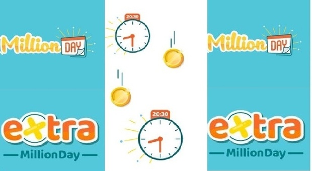 Caccia al milione di euro con Million Day e Million Day Extra: ecco i numeri vincenti dell'estrazione di oggi, domenica 10 luglio