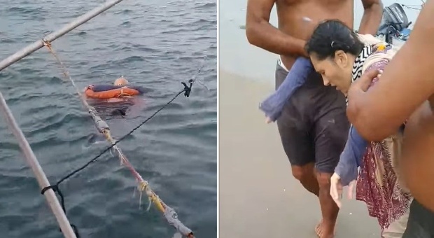 Donna scomparsa da due anni, avvistata in mare e salvata da un gruppo di pescatori